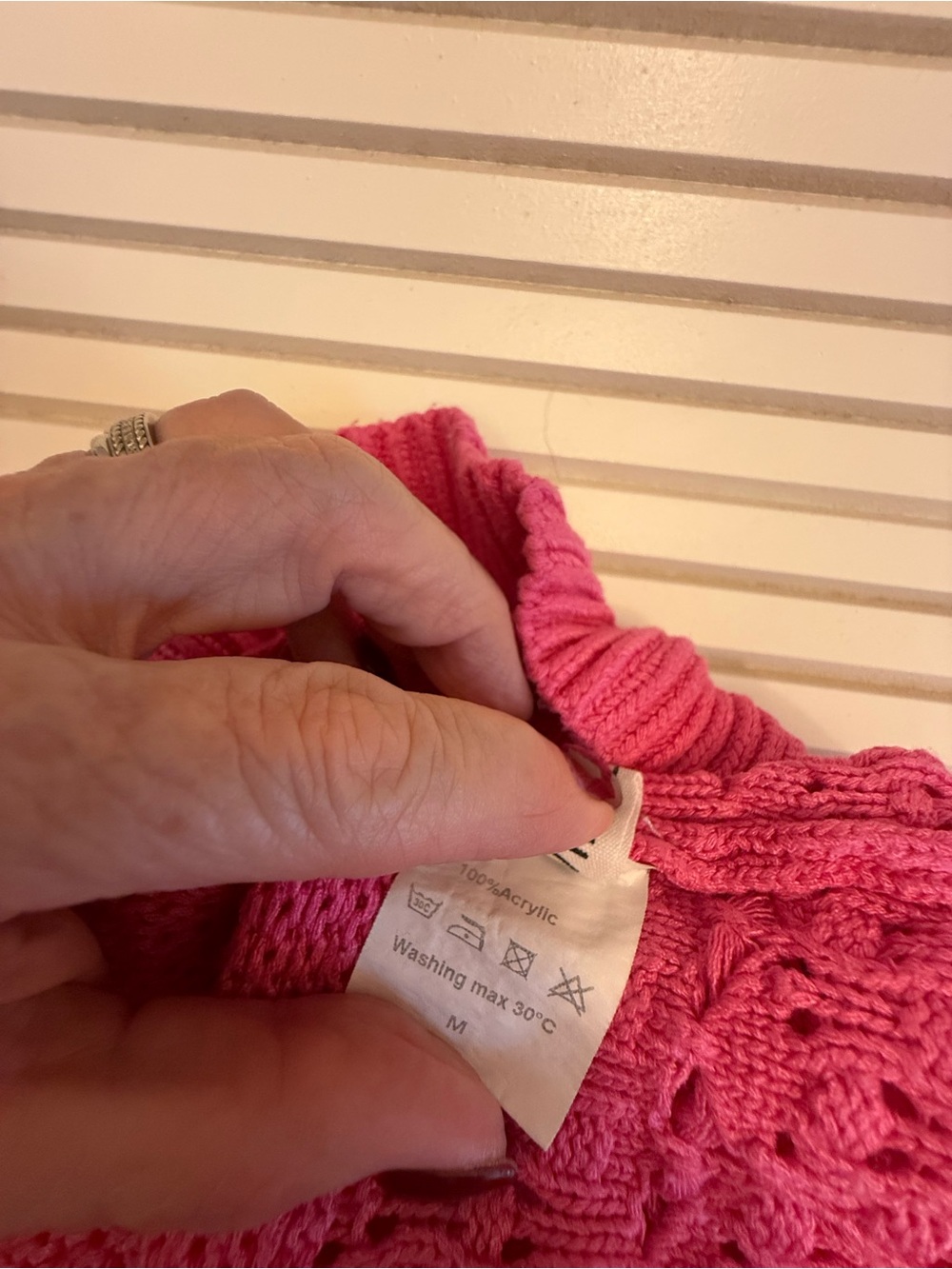 Summer knit top - medium
